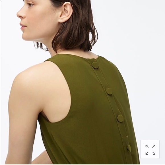 J Crew Button-back midi dress - Picture 3 of 9